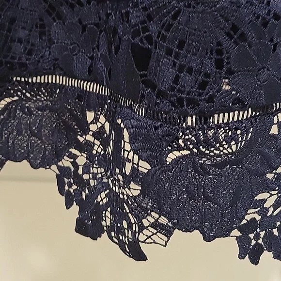 WHBM Lace Midi |Officer Blue (Navy) | Size 14 👗 - Picture 16 of 16